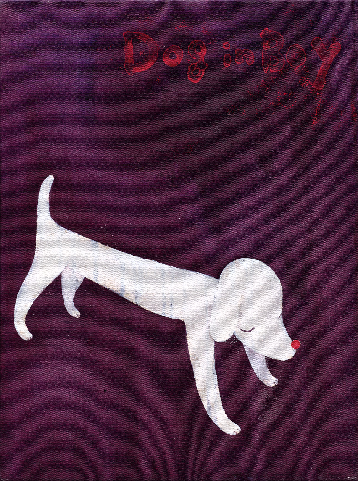 Dog in Boy