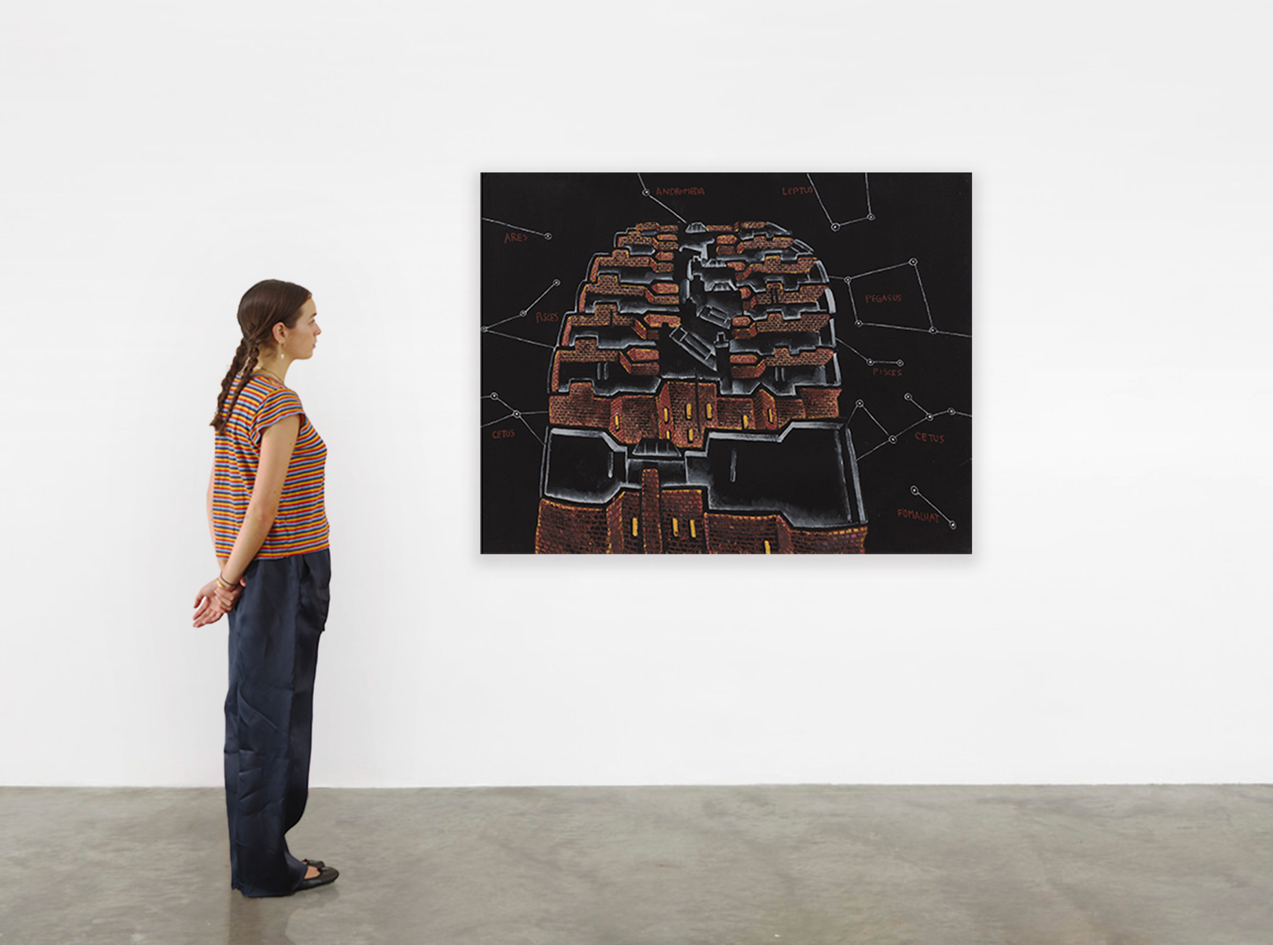 Untitled (Constellations with Building)